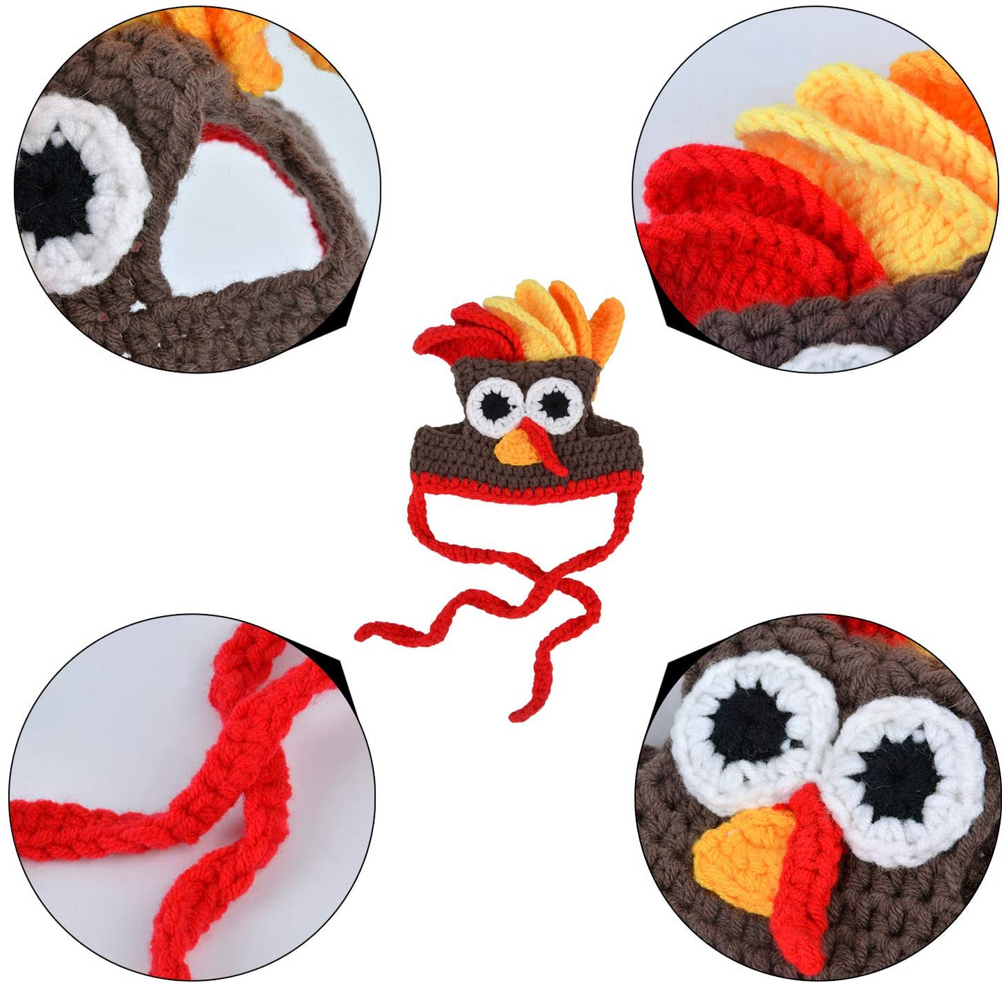 Pet Hat Cute Lovely Xmas Tree Santa Turkey Frog Bear Elk Dog Christmas Hat Pet Warm Hat