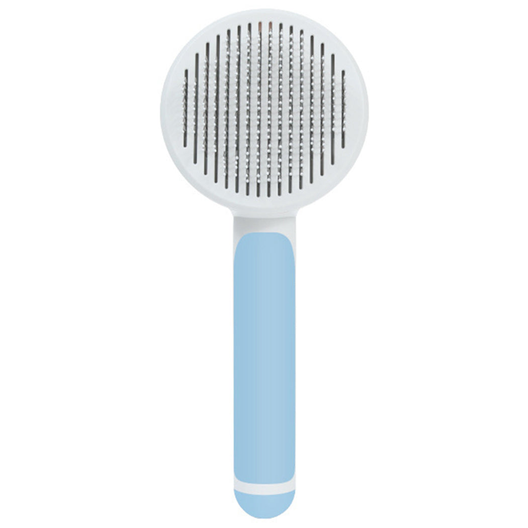 Pet Grooming Comb Round Needle Stainless Cat Grooming Slicker Dog Slicker Brush