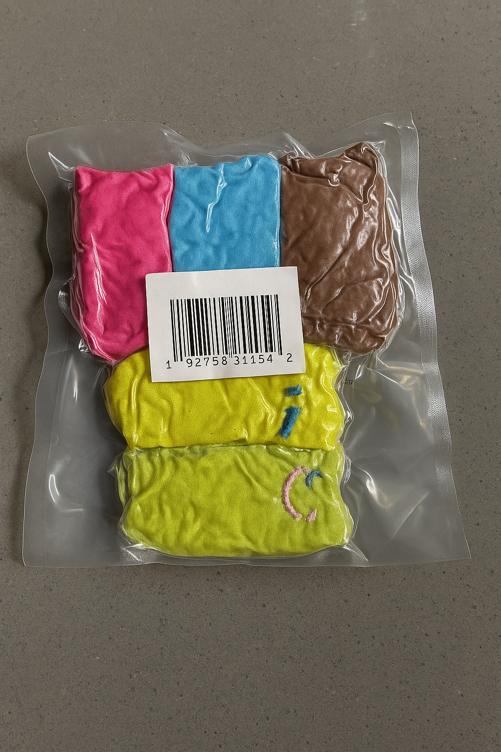 5Pcs Pet Toy Cute Cartoon Expression Finger CreativeDog Chew Toy Pet Plush Toy